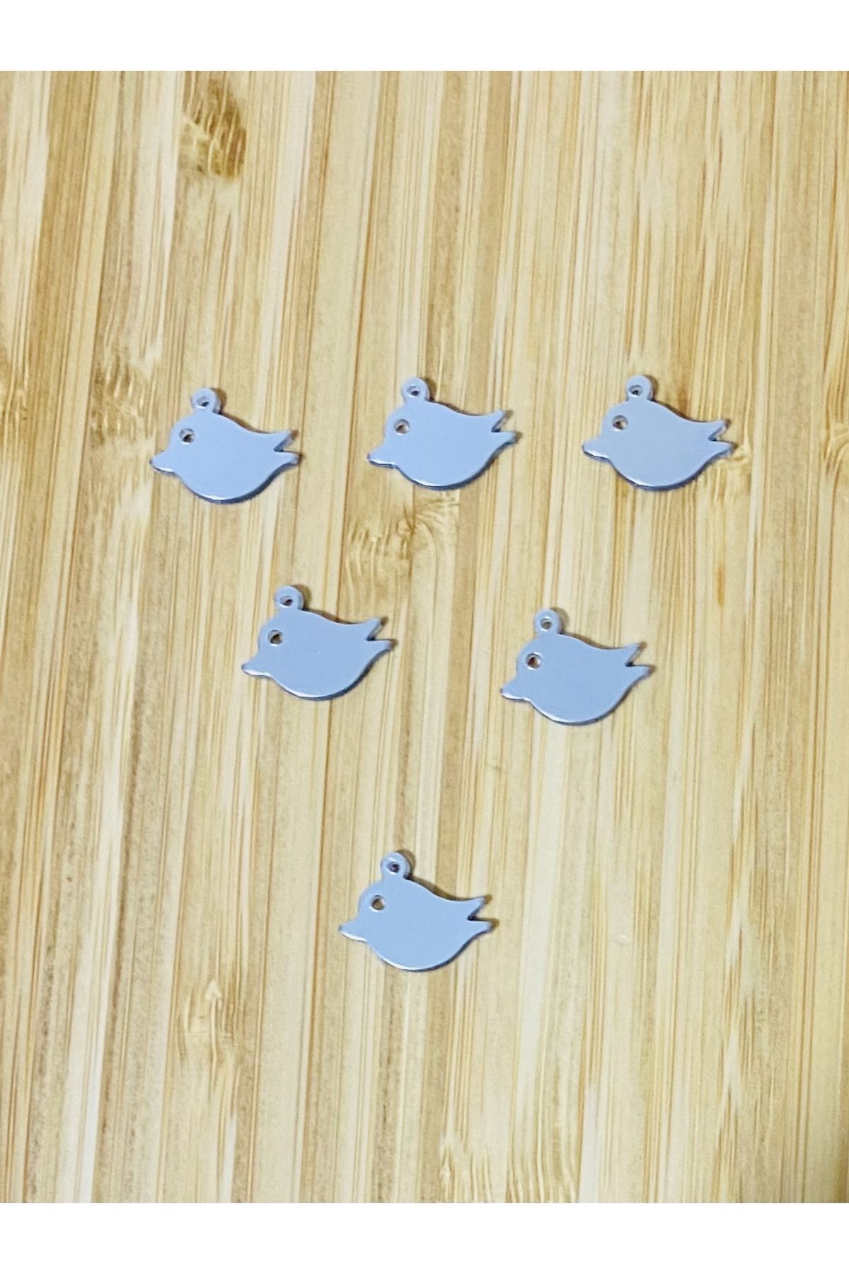 Gümüş Kuş Oya, Abiye, Halhal, Bileklik, Kolye. Pleksi (KALIN) Plastik El Işleme Pul. 20gr.