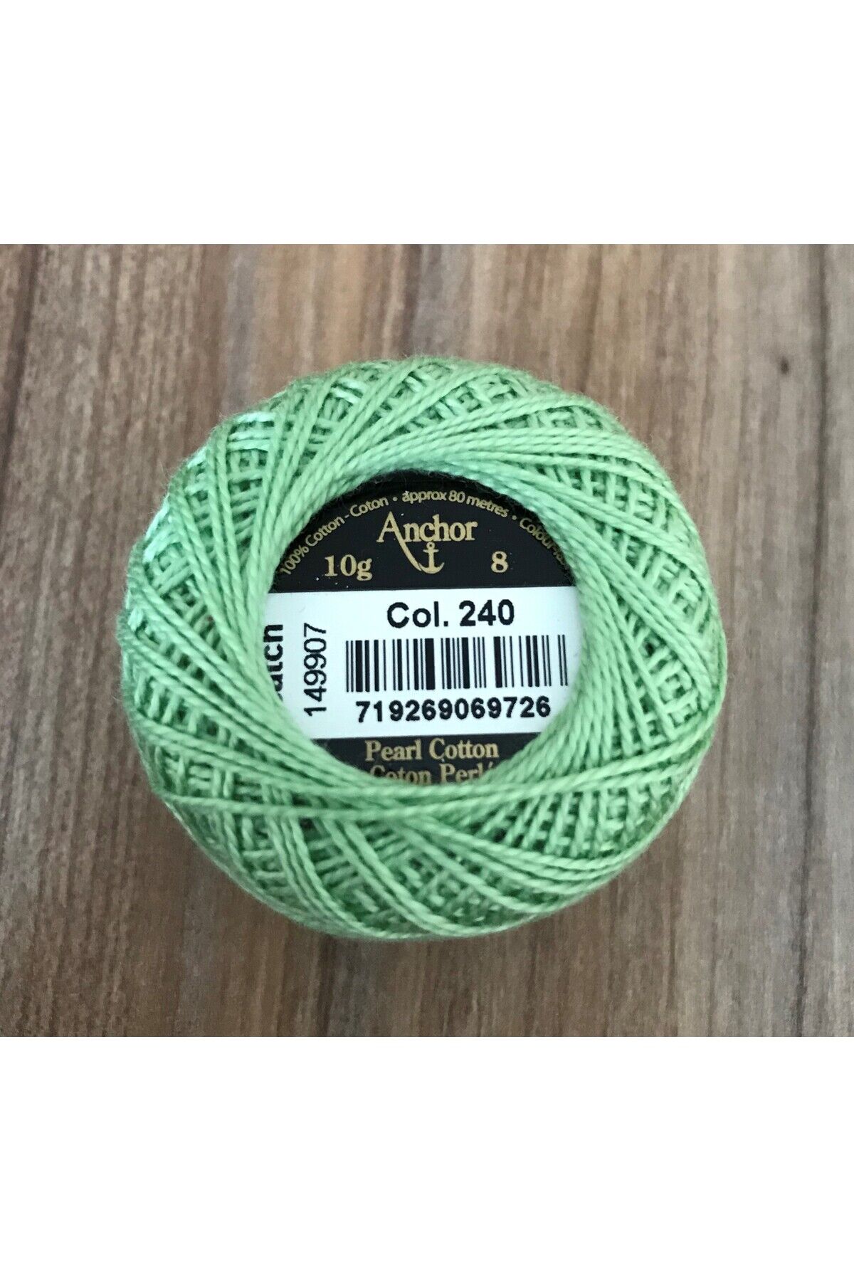 Coton Perle Goblen Kanaviçe Nakış Ipi No:8.