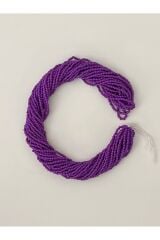 Renk: Mor. Kum Boncuk Çekoslovakya, Adana, Hapishane Işi, Iğne Oyası Ve El Işleme Boncuğu 12dizi