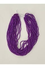 Renk: Mor. Kum Boncuk Çekoslovakya, Adana, Hapishane Işi, Iğne Oyası Ve El Işleme Boncuğu 12dizi