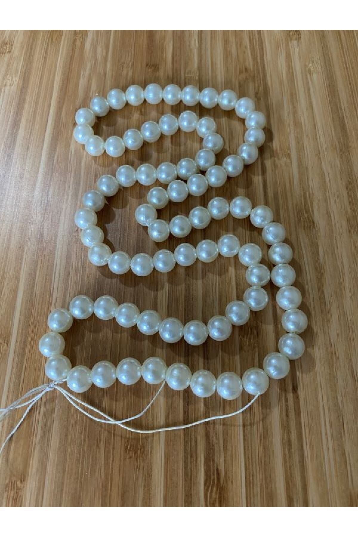 No:10 Inci Boncuk Krem. 1 Dizi.