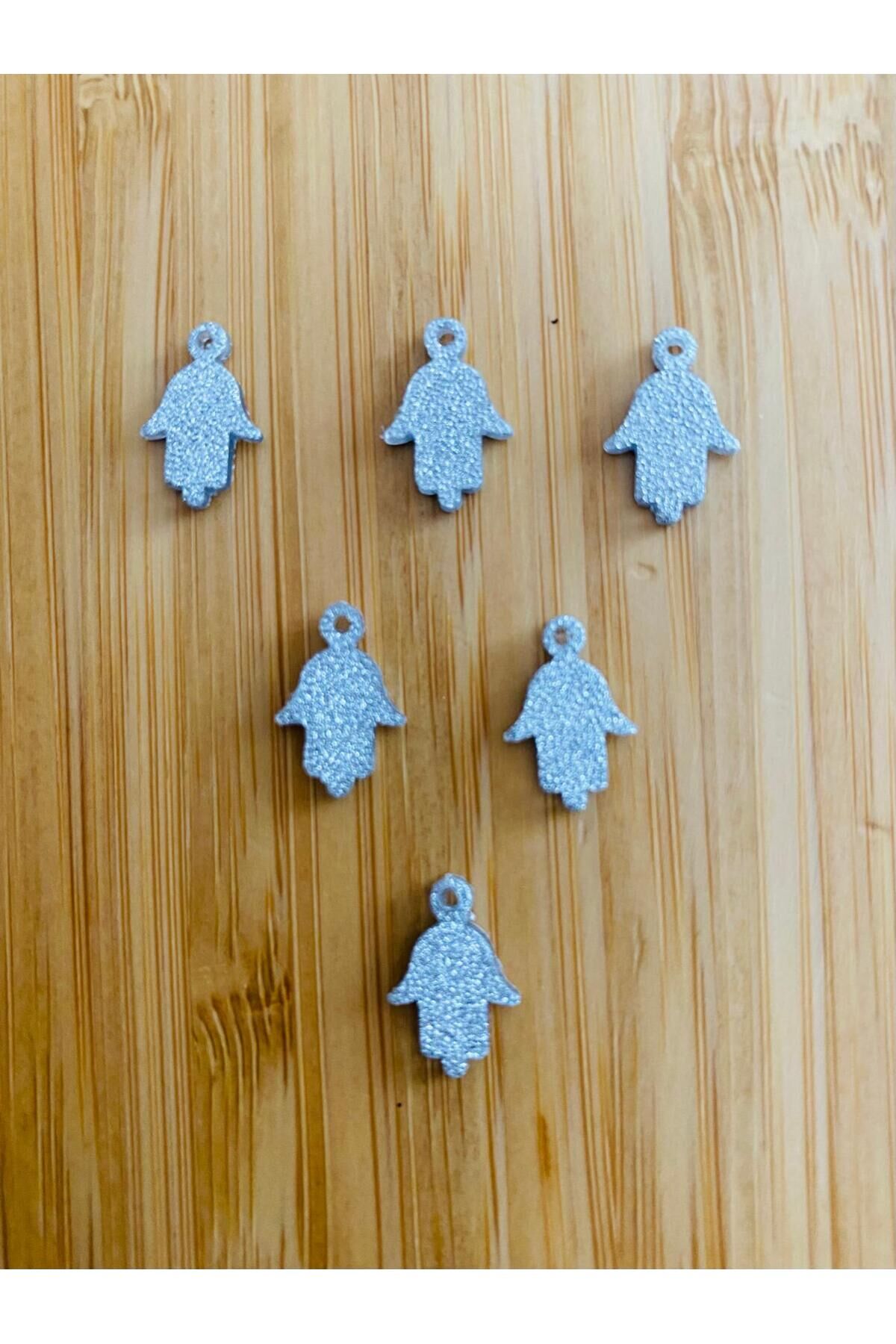 Papatya 10mm. Simli Gümüş Pleksi Kalın Pul. 20gr