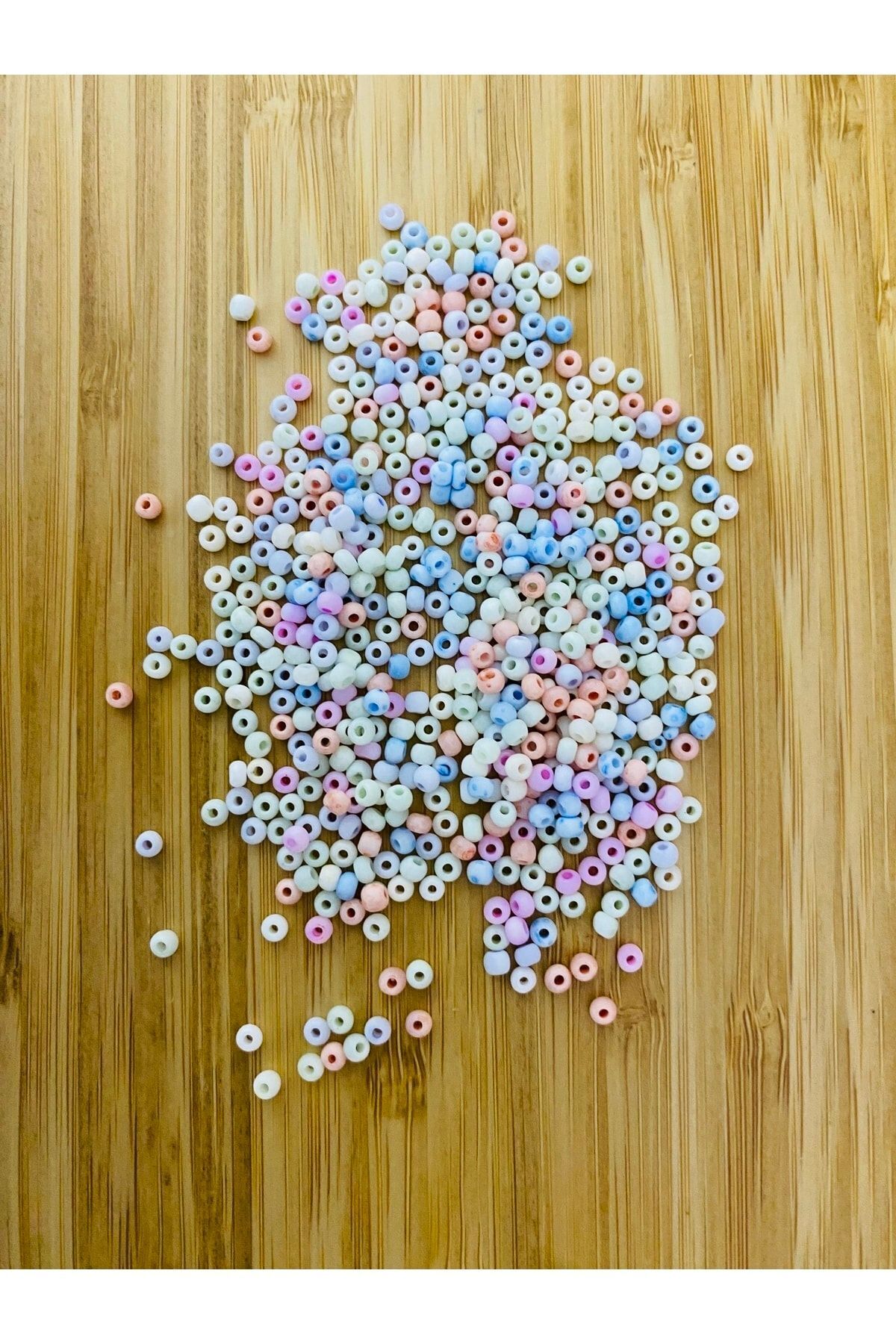 3mm Kum Boncuk. Renkli. Net:50 Gram.