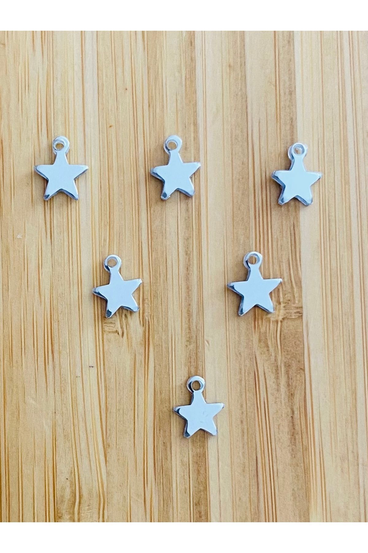 Gümüş Yıldız Pleksi Plastik Oya, Abiye, Halay Mendili El Işleme Pul. 20gr.