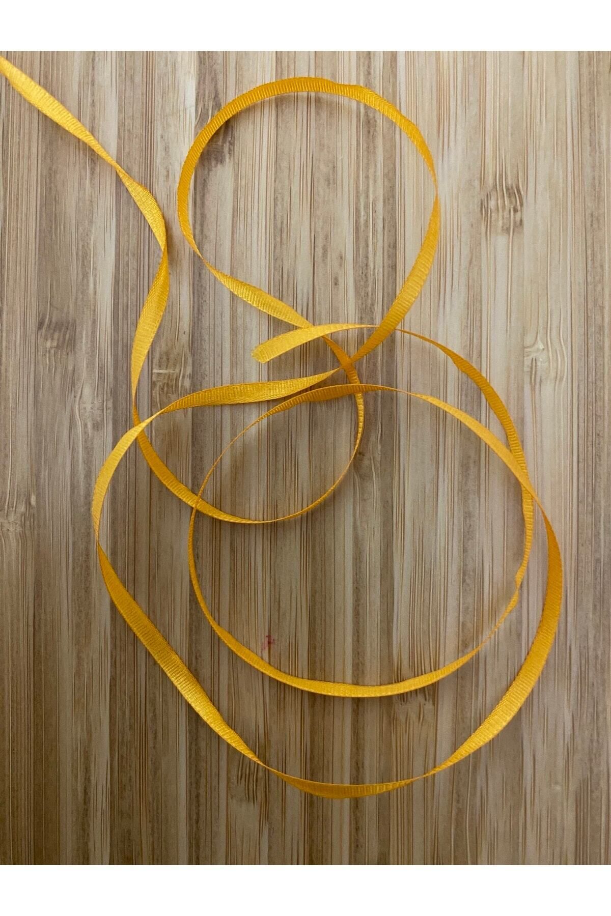 3mm. El Işleme Ipek Nakış Kurdele. 22 Metre, 55 Santim.