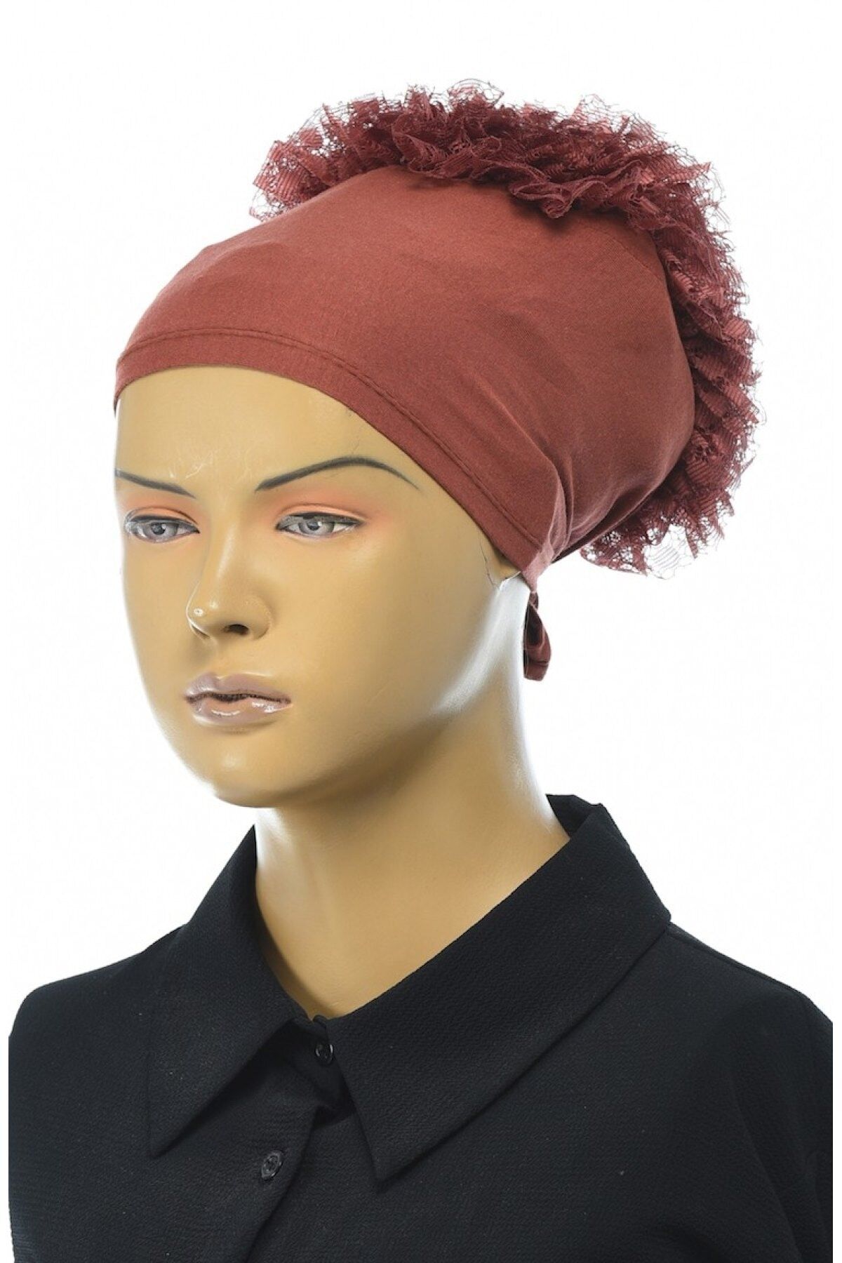 Güpür Fırfırlı Bone