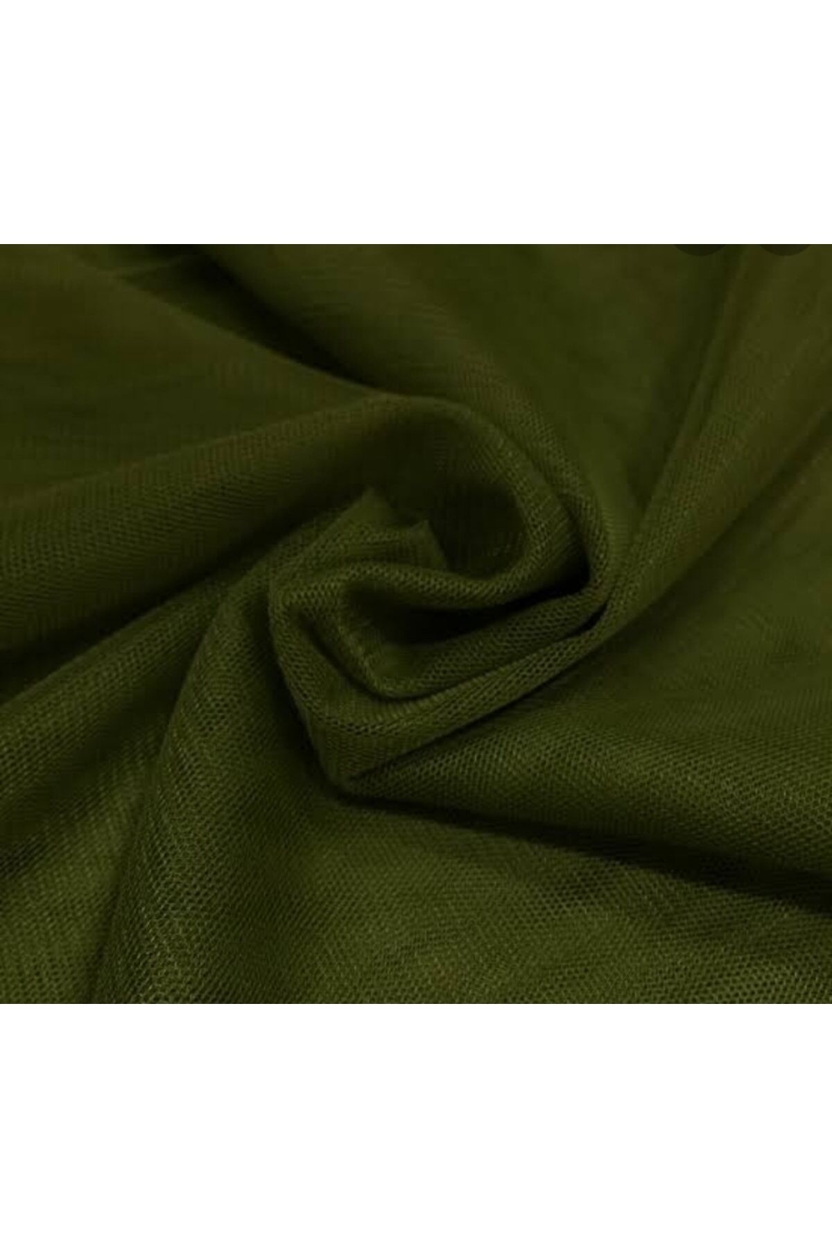 Haki Yeşil Kristal Tül 5 Mt Eni 3 Mt