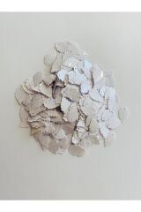 Halay mendili yaprak pul beyaz 20 gr takriben 300 adet