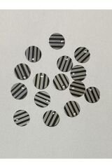 Yan Delikli Oya, Abiye, Havlu Ve Çeyizlik Plastik El Işleme Pul. 8mm.20gr. 750-760 Adet. Renk:7