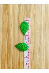 Halay mendili yaprak pul janjanlı yeşil 20 gr takriben 300 adet