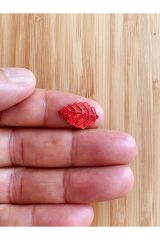 Halay mendili yaprak pul kırmızı 20 gr takriben 300 adet