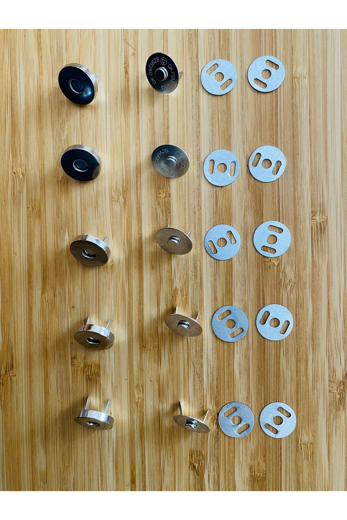 Çanta, Cüzdan (El işi örgü) Mıknatıslı Kilit. 5 Adet.