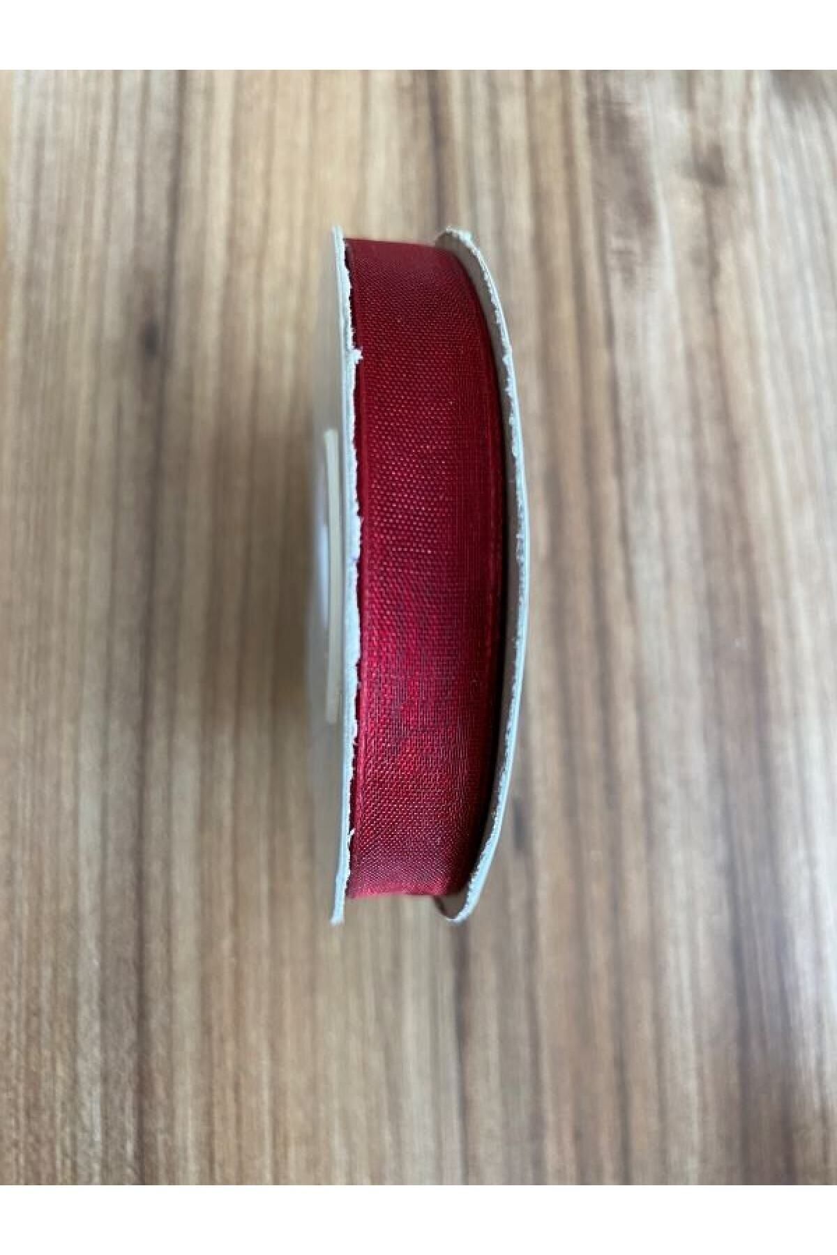 Organza (organze) Kurdele 1cmx25metre 1 Adet.