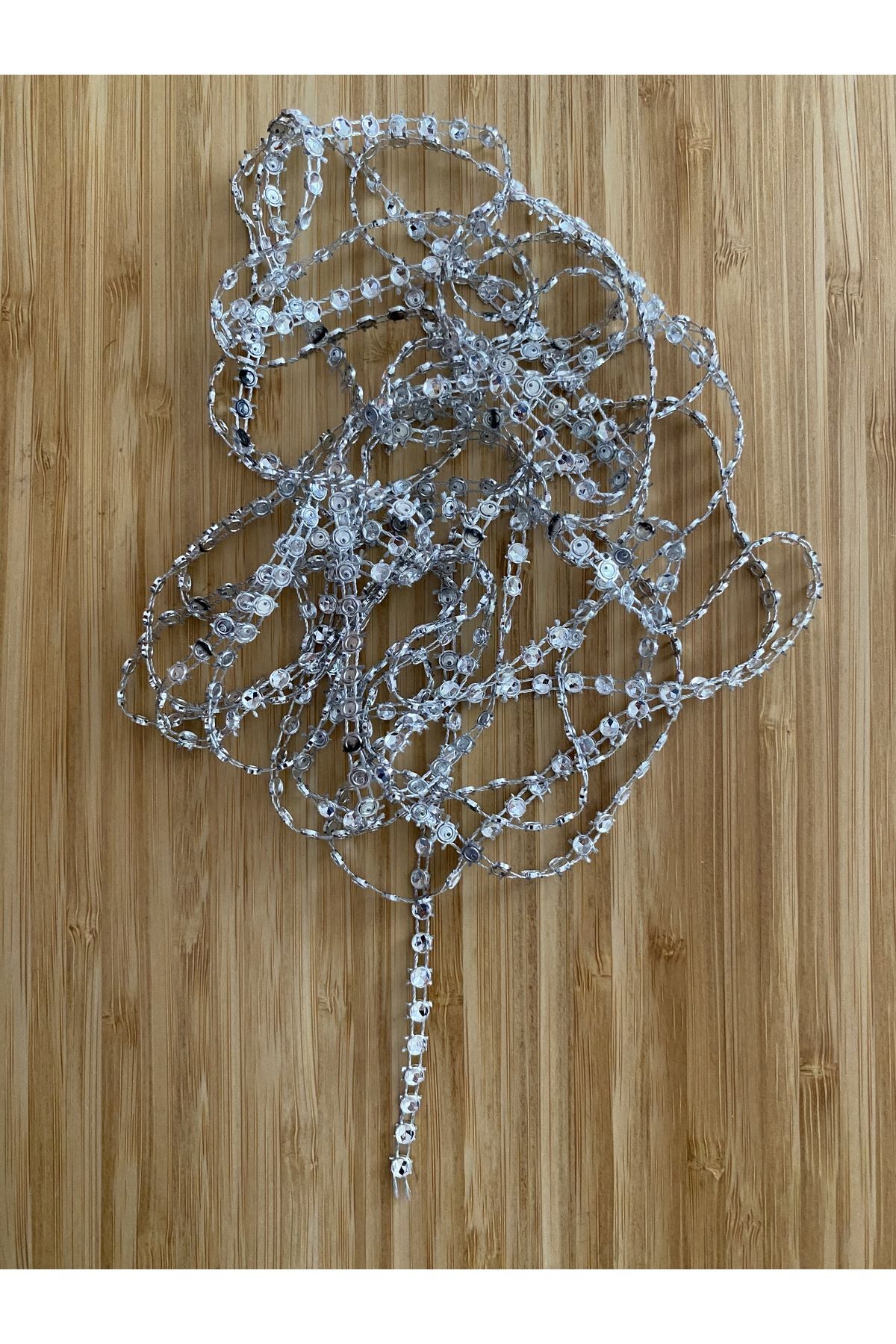 Yazma, şal oyalama taş görünümlü 4mm plastik gofret harç. 4.1metre.