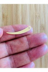 Halay mendili, oya, abiye, halhal vb el işleme Biber pul. Renk: Gold.