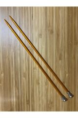 Renkli Metal Örgü Şiş 35cm. 4mm.