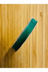 Organza (organze) Kurdele 1cm x 25metre 1 Adet. Renk: 019 Yeşil.