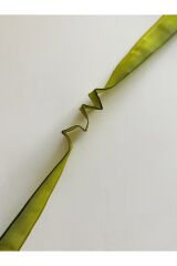 HAVLU, RANER, PANO, ÇEYİZLİK VB  SATEN DL TELLİ EL NAKIŞ KURDELESİ. 3 METRE.