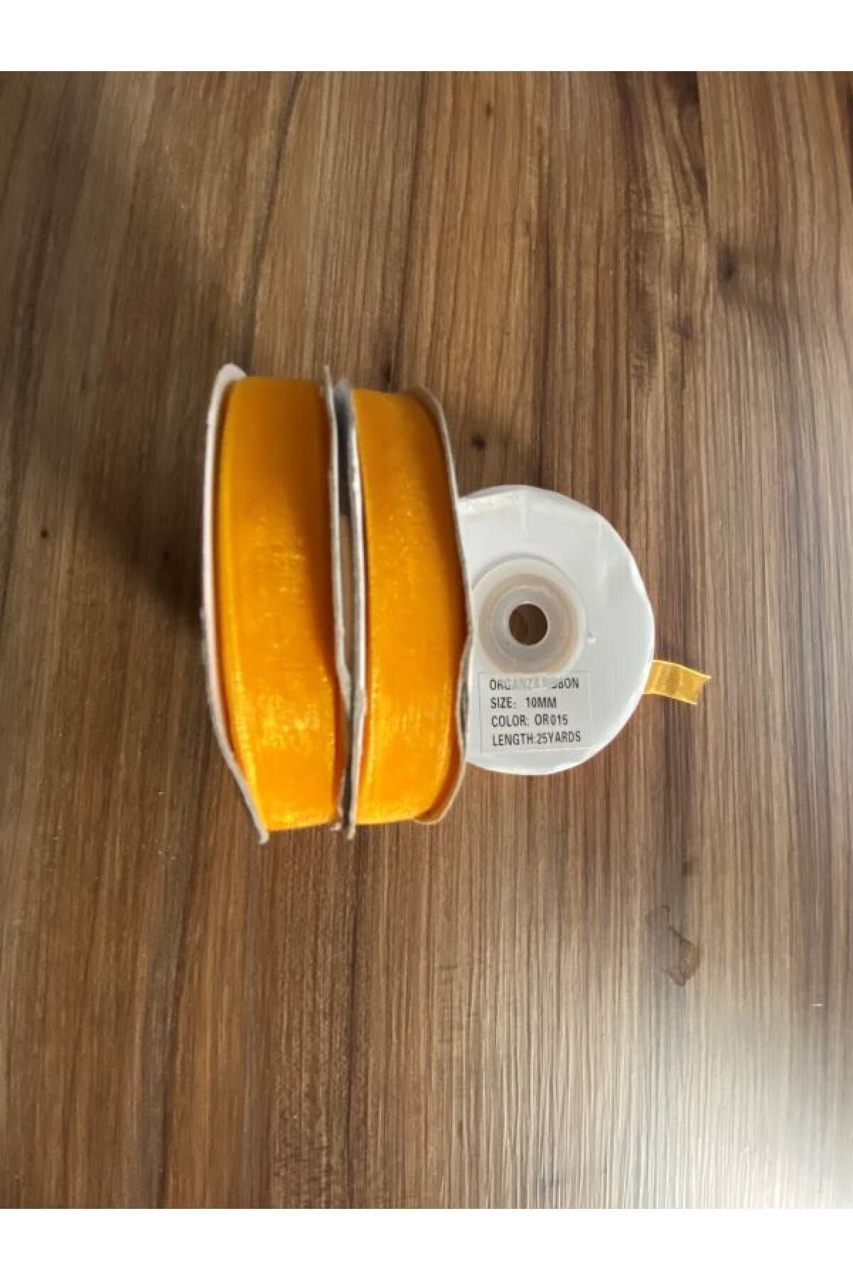 Organza (organze) Kurdele 1cmx25metre 1 Adet.