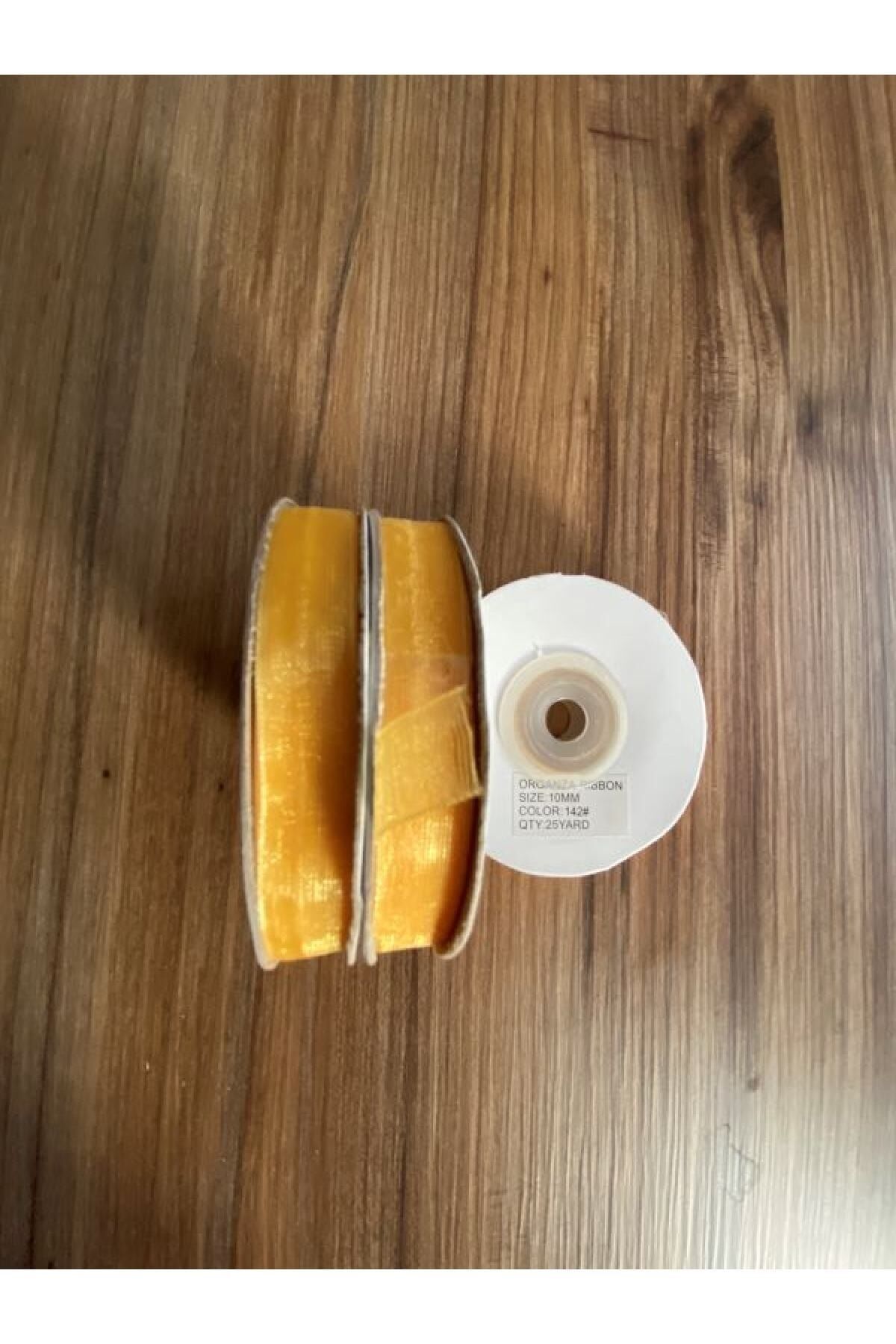 Organza (organze) Kurdele 1cmx25metre 1 Adet.