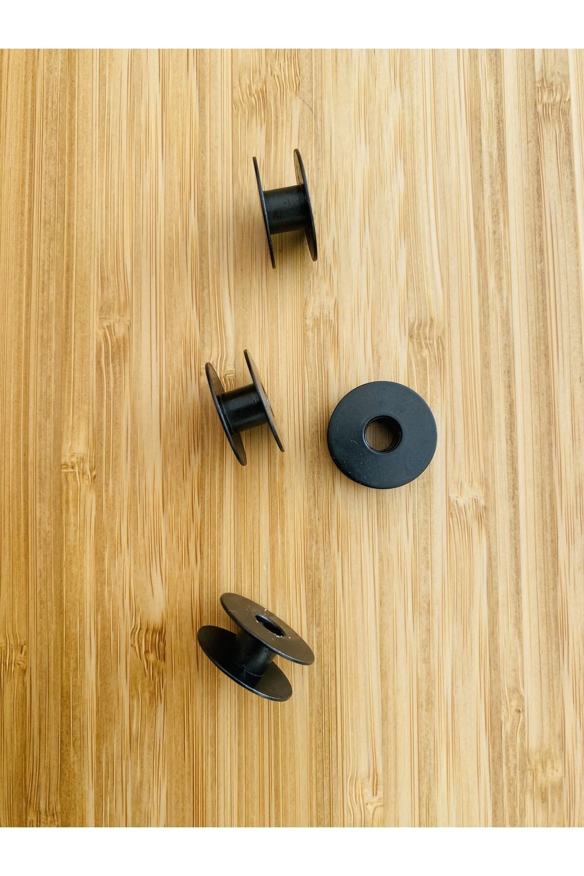 Sanayi Tipi Dikiş Makinesi Metal Siyah Masura. 4'lü.