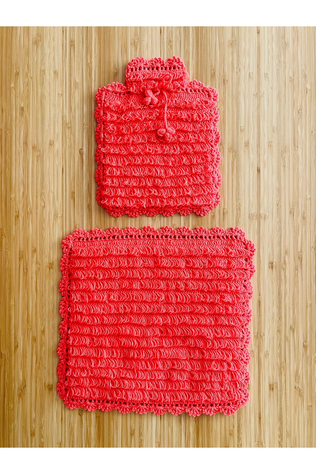 Çeyizlik Ve Banyo Lif Takımı 2'li Set.