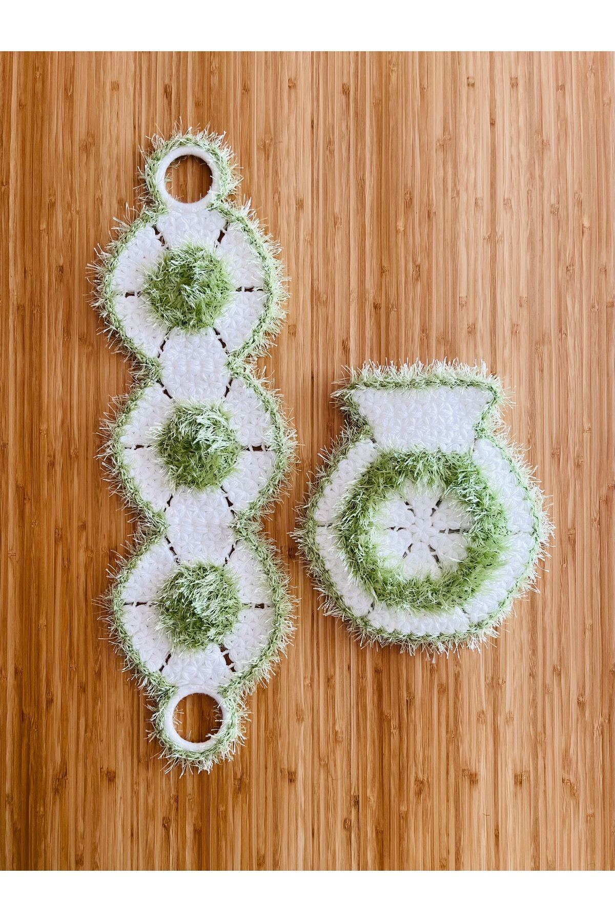 Çeyizlik Ve Banyo Lif Takımı 2'li Set.