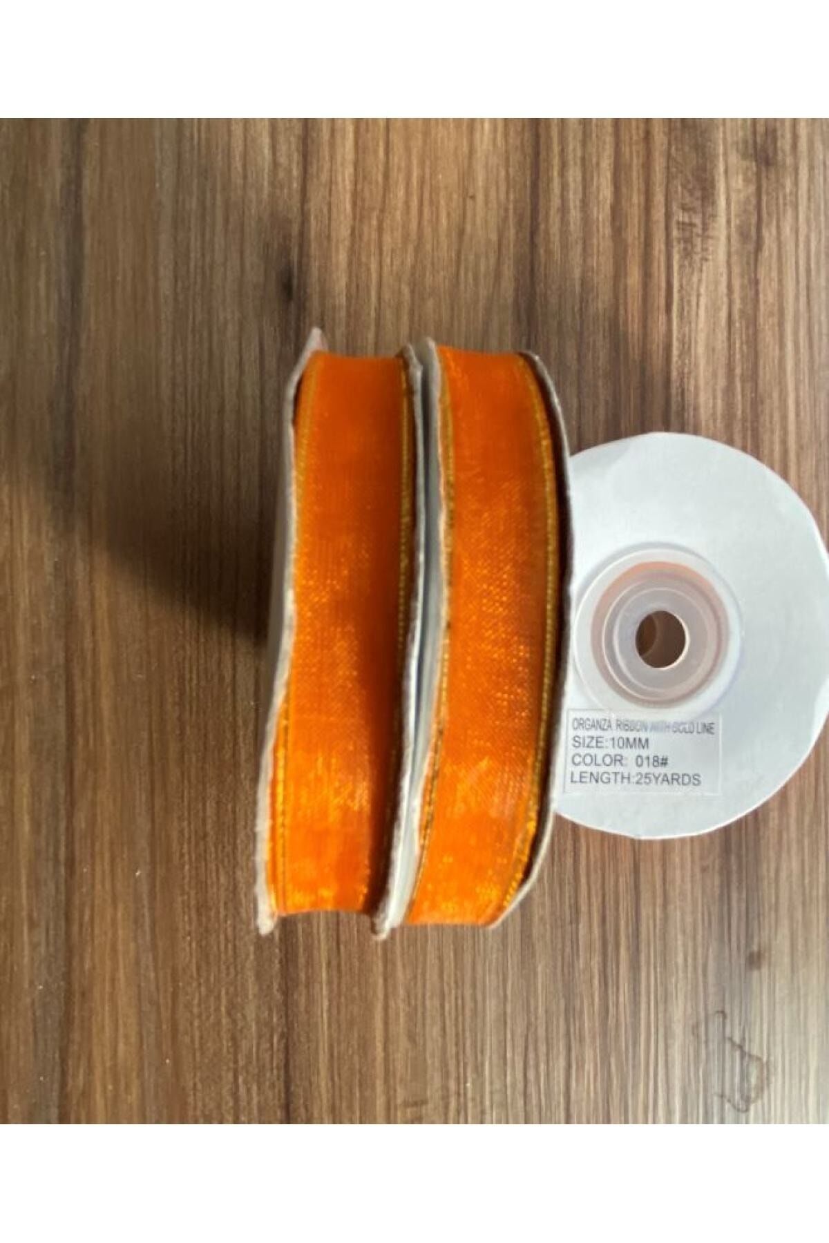 Organza (organze) Kurdele 1cmx25metre 1 Adet.
