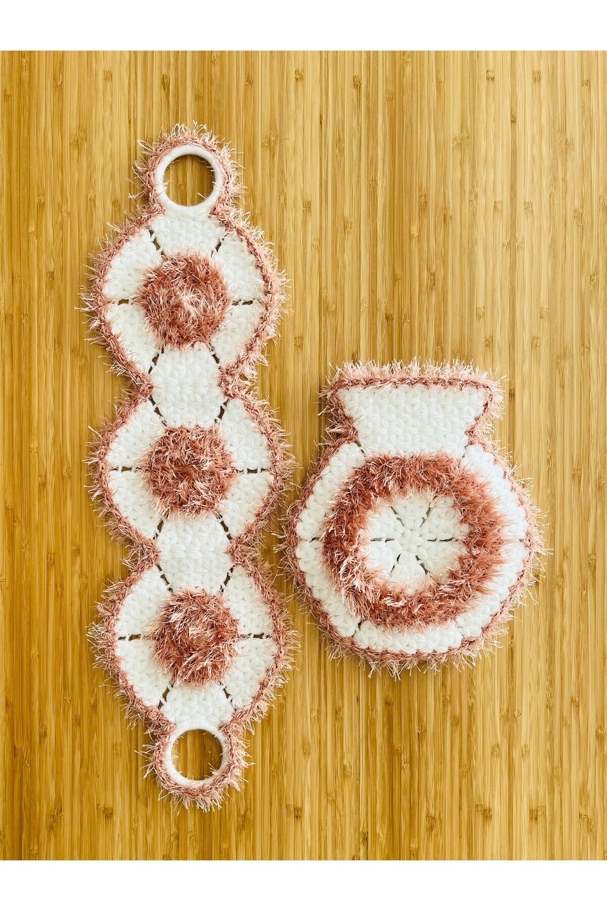 Çeyizlik Ve Banyo Lif Takımı 2'li Set.