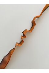 Havlu, Raner, Pano, Çeyizlik Vb Saten Dl Telli El Nakış Kurdelesi. 6 Metre 50 santim.