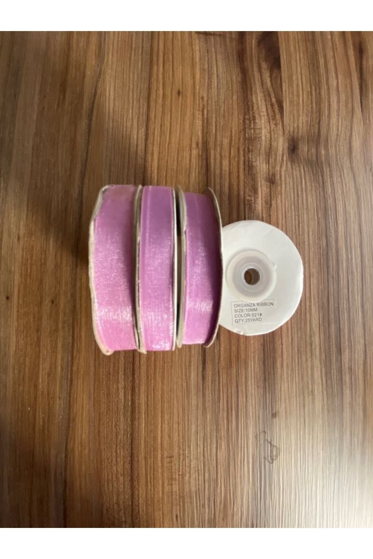 Organza (organze) Kurdele 1cmx25metre 1 Adet.