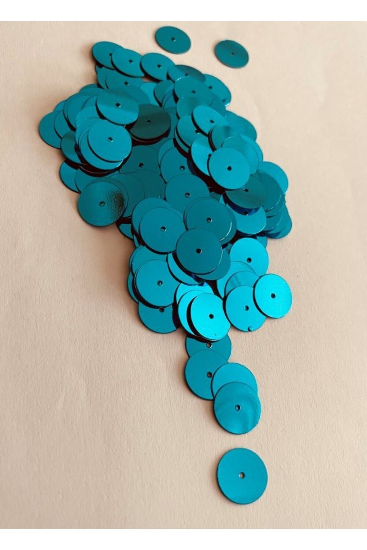 Yazma, Havlu, Abiye, Çeyiz Işleme Pul. 12mm. 20gr. 420-425adet. Petrol Mavi.