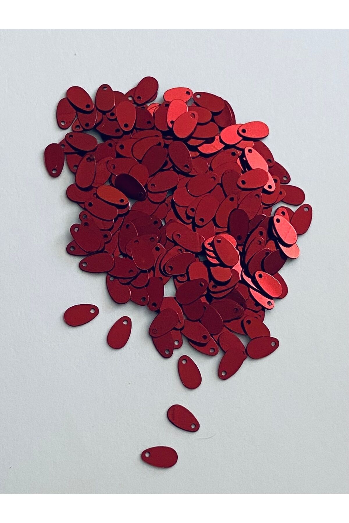 Yazma, Havlu, Abiye, Çeyizlik Işleme Damla Pul. 9x5mm. 20gr. Renk No:13