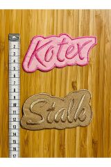 5 x 10 cm Ütü ve Dikiş ile Montaj Edilen Gabardin Kumaş Arma. 2 Adet