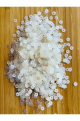 Hayalet Işleme Pul. 5mm. 15gr. Şeffaf Krem