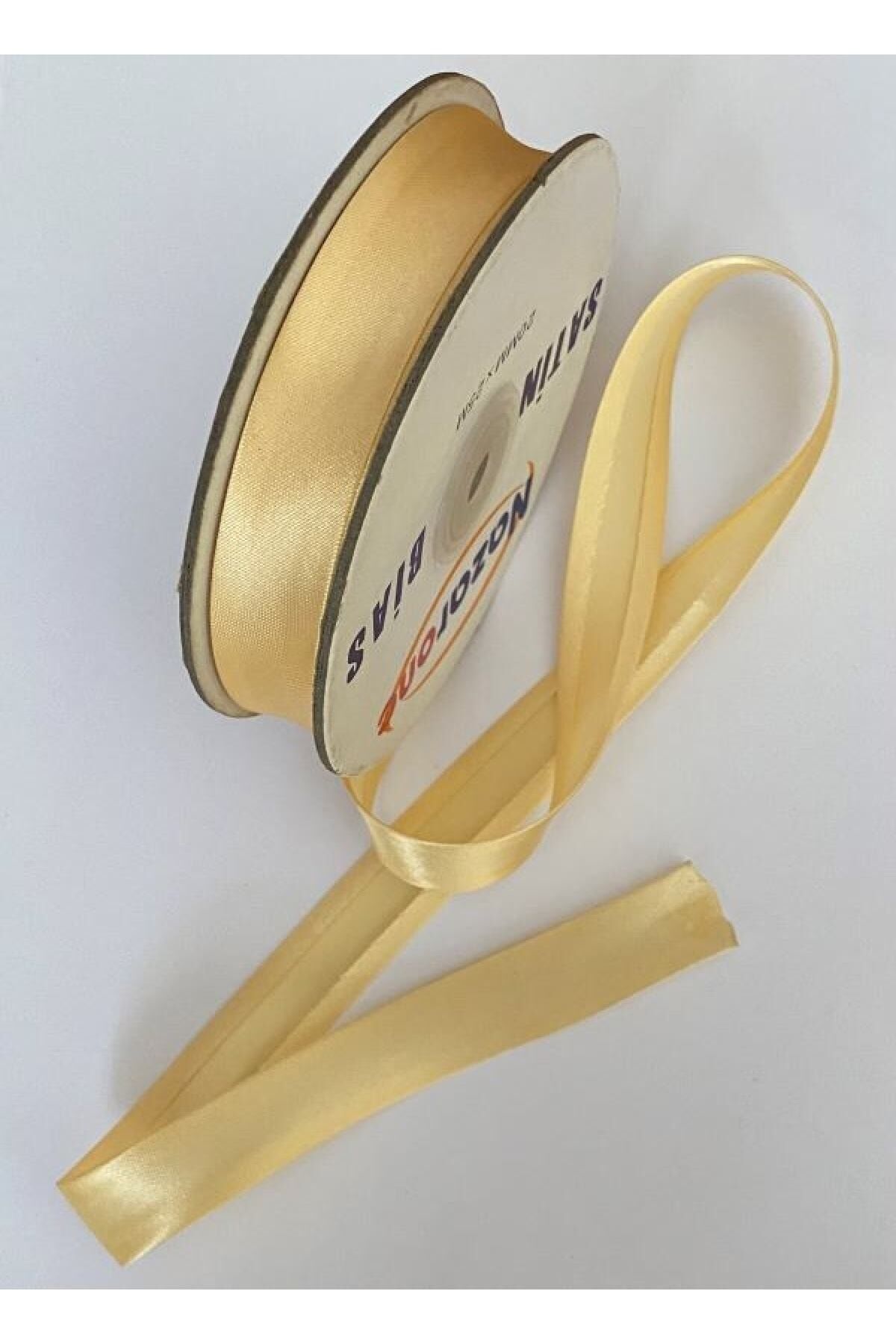 Saten Biye (şerit) Ekru. 2cm.