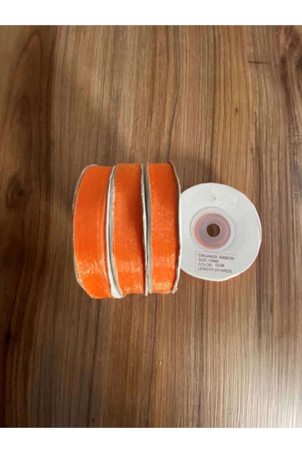 Organza (organze) Kurdele 1cmx25metre 1 Adet.