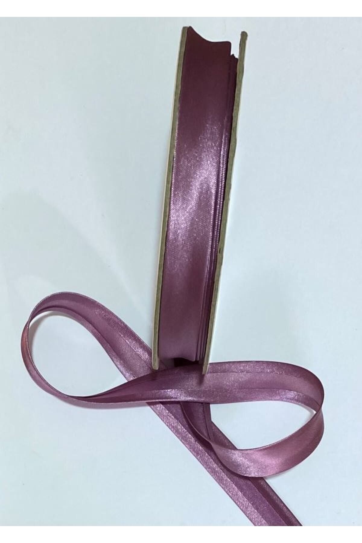 Saten Biye (şerit) Koyu Leylak. 2cm.