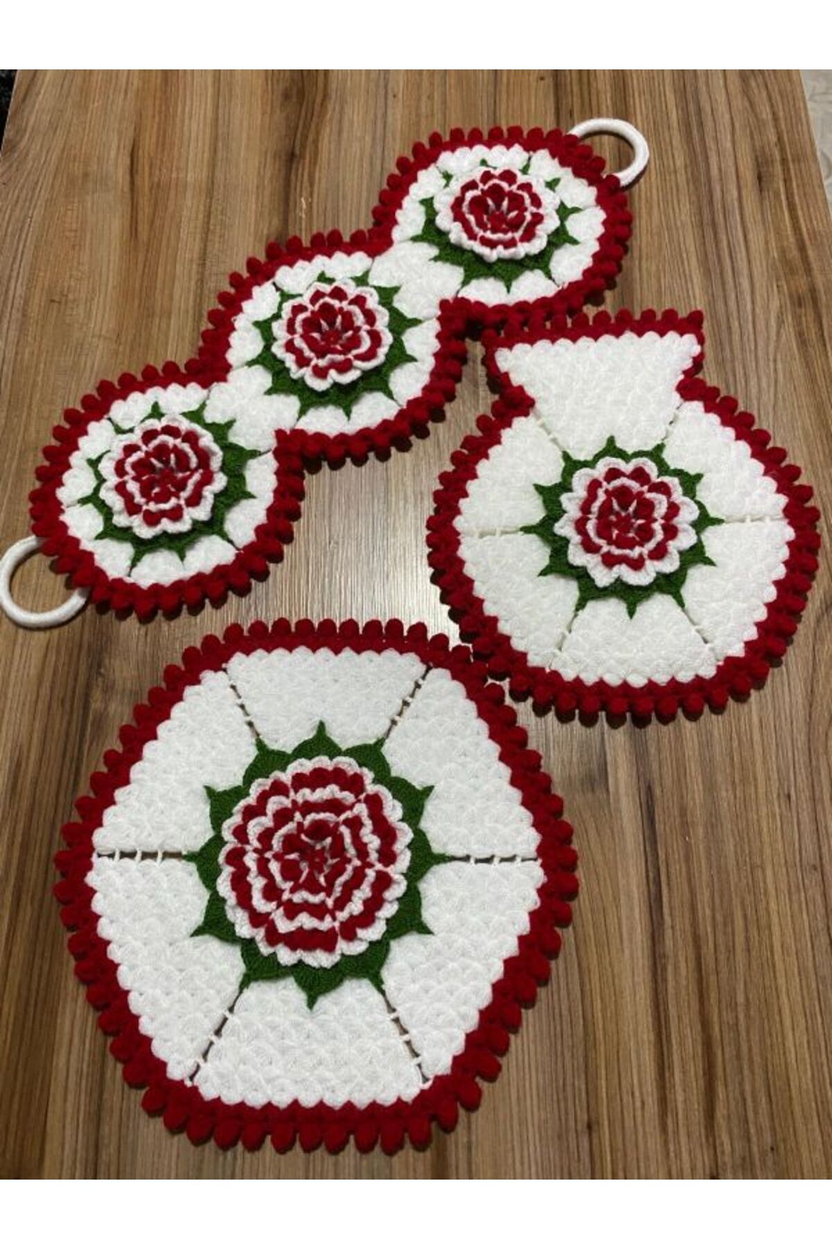 Çeyizlik Ve Banyo Lif Takımı 3'lü Set.