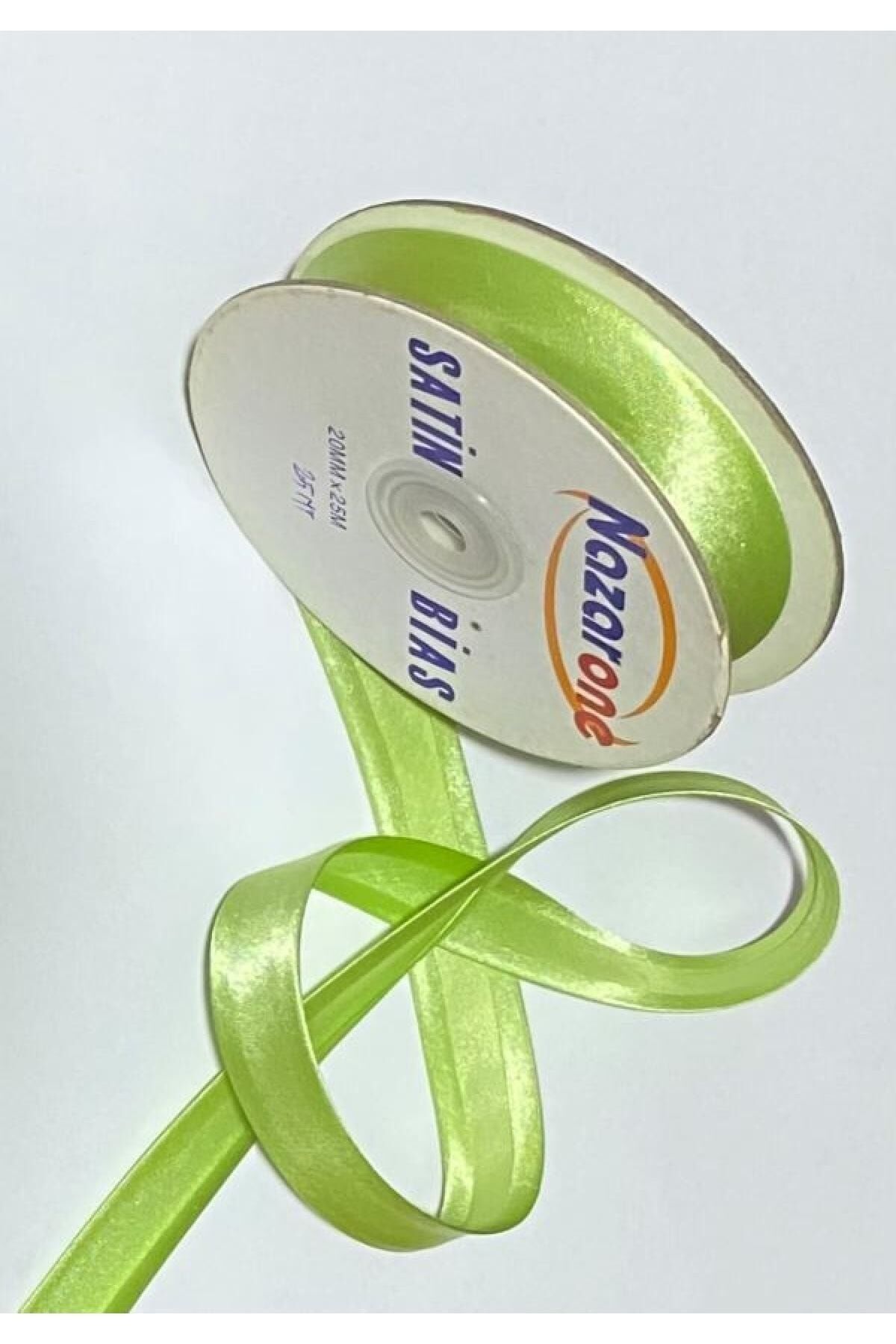 Saten Biye (şerit) Nefti. 2cm.