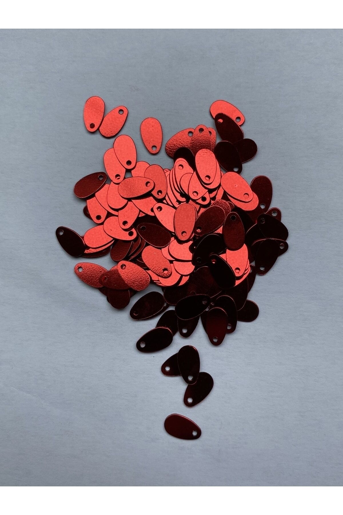 Yazma, Havlu, Abiye, Çeyizlik Işleme Damla Pul. 9x5mm. 20gr. Takriben 1120 Adet. No:17