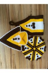 Çeyizlik Ve Banyo Lif Takımı 3'lü Set.