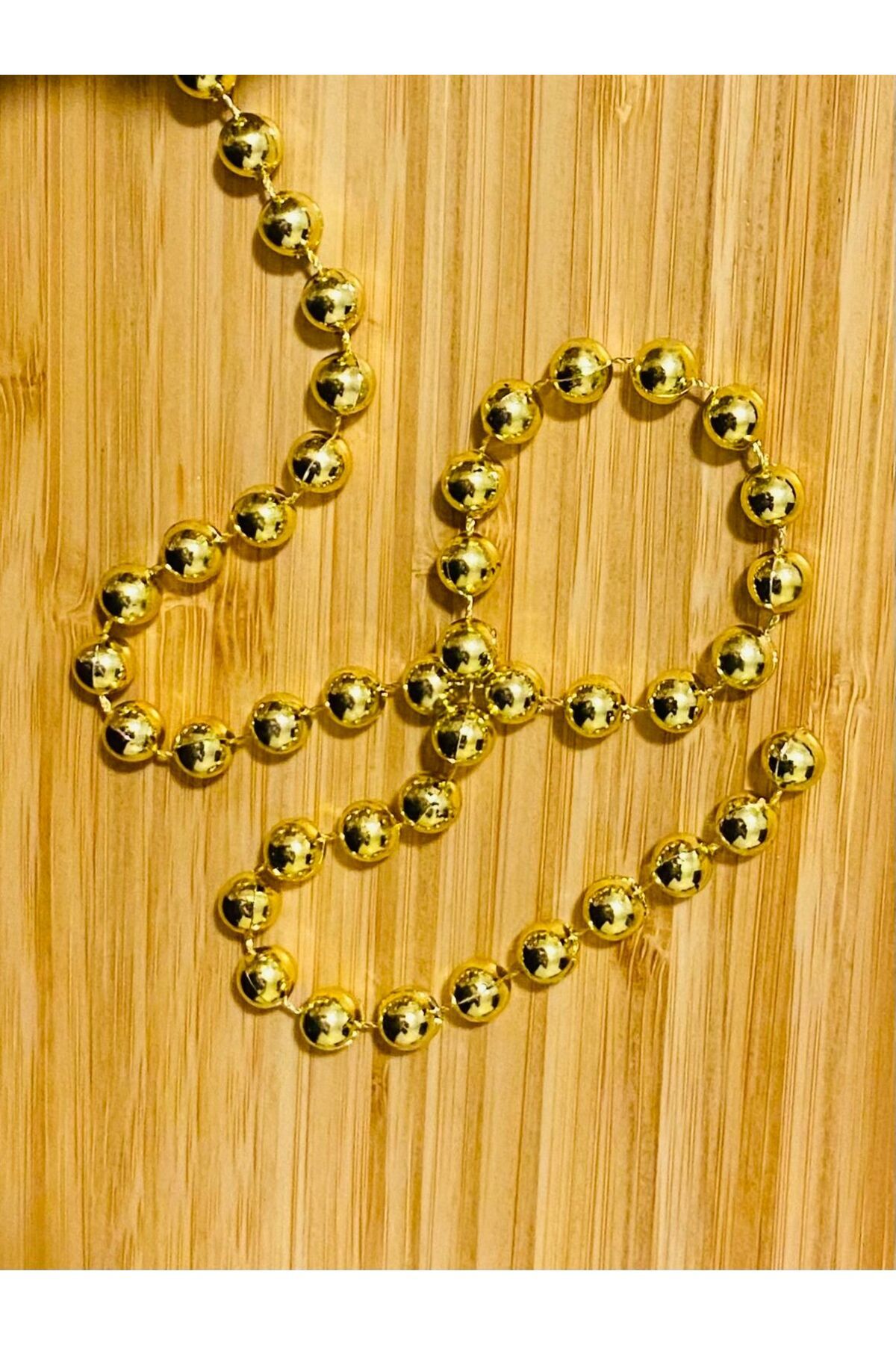 6mm Şerit Inci. Gold. 5.83 Metre.