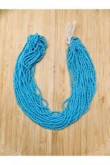 Açık Nazar Mavi Kum Boncuk Çekoslovakya, Adana, Hapishane Işi, Iğne Oyası Ve Işleme Boncuğu 12dizi