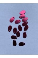 Yazma, Havlu, Abiye, Çeyizlik Işleme Damla Pul. 9x5mm. 20gr. Takriben 1120 Adet. No:7