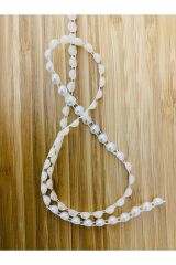 6mm Şerit Yarım Inci. Krem. 4 Metre.