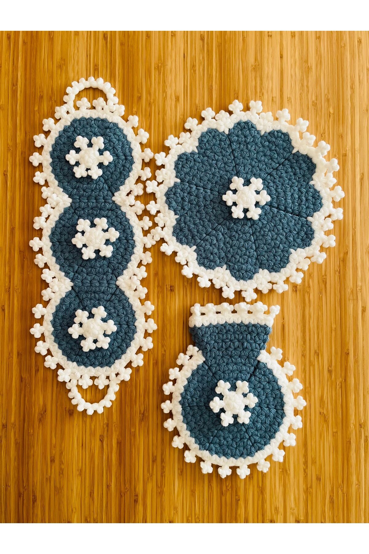 Çeyizlik Ve Banyo Lif Takımı 3'lü Set.