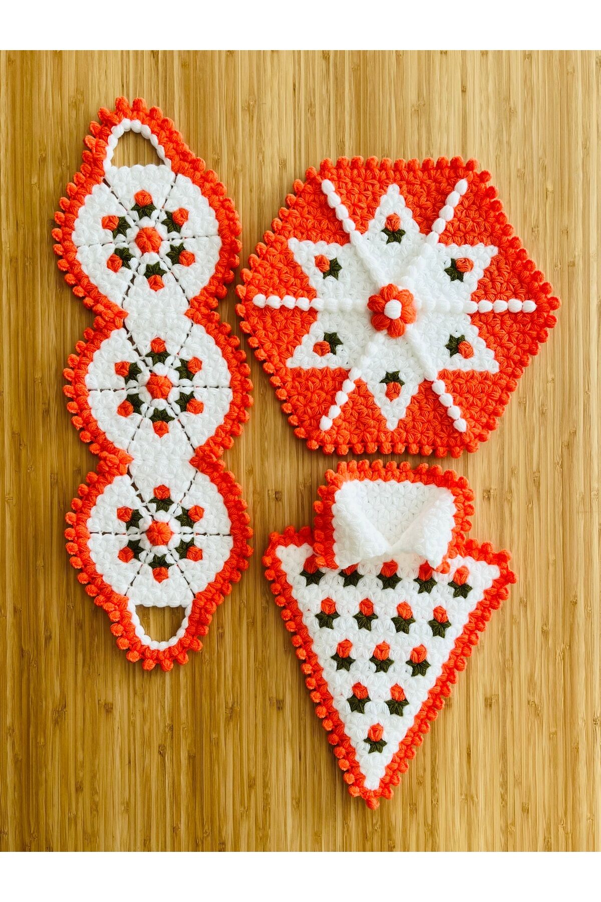 Çeyizlik Ve Banyo Lif Takımı 3'lü Set.