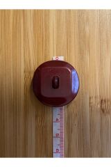 Hırka, Yelek, Entari, Ferace ve Pantolon İtalyan Model Düğme. 30mm. 5'li Pkt. Renk: Koyu Bordo.