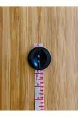 Hırka, Yelek, Entari, Ferace ve Pantolon Sedef Düğme. 18mm. 6'lı Pkt. Renk: Koyu Siyah.